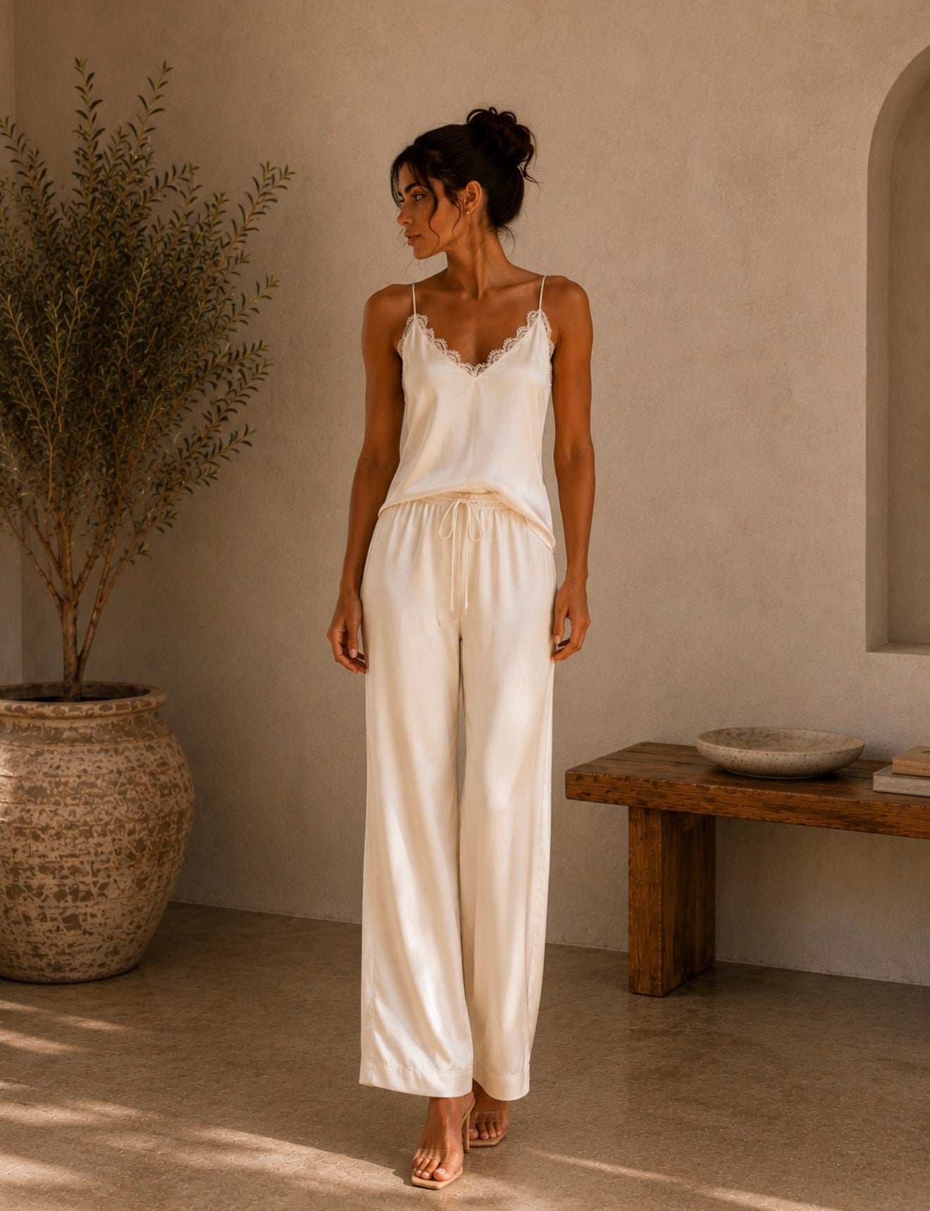 Satin Pants